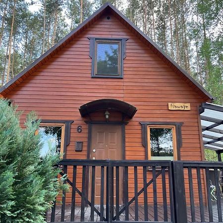 Domek Caloroczny Hawaje Nad Jeziorem Kazub Cieciorka Exterior photo